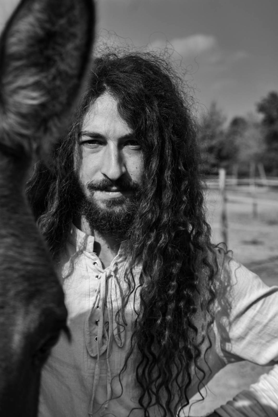 Ritratto artista luce naturale